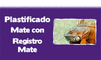 submenu plastificado mate con registro mate